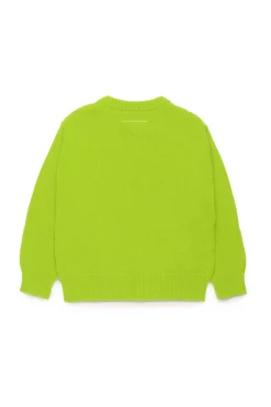 MM6 MAISON MARGIELA Pullover in maglia con Numeric logo | Bambino Maglieria | Logomania