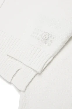 MM6 MAISON MARGIELA Pullover in maglia con rotture | Bambino Maglieria | Maglieria