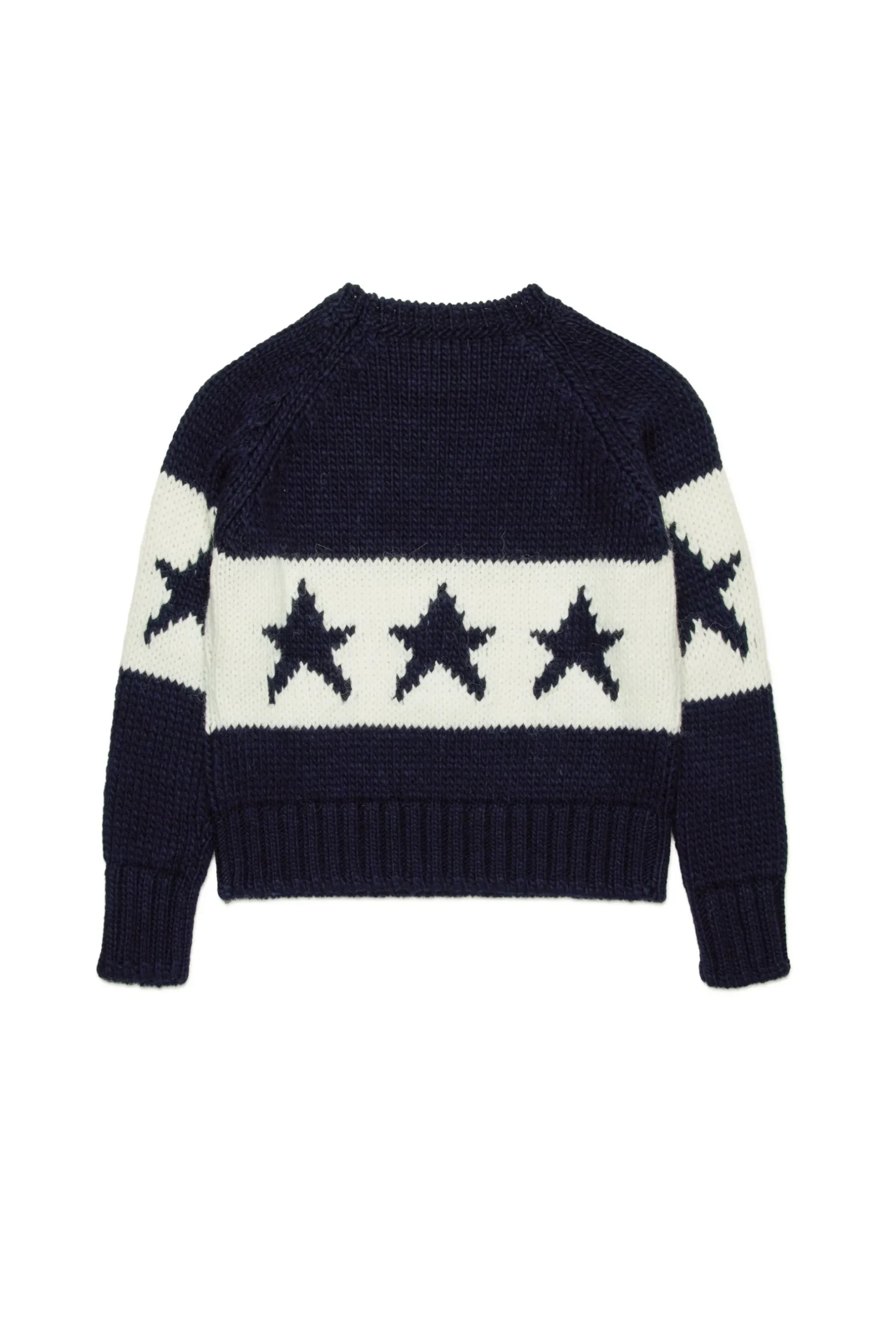 N°21 Pullover in misto alpaca con stelle | Bambino Maglieria