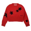 MARNI Pullover in misto lana con stelle | Maglieria