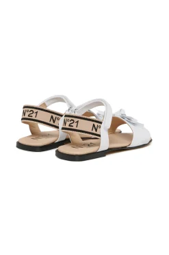 N°21 Sandali in pelle con fiocco | Sandali E Ciabatte | Ciabatte E Sandali