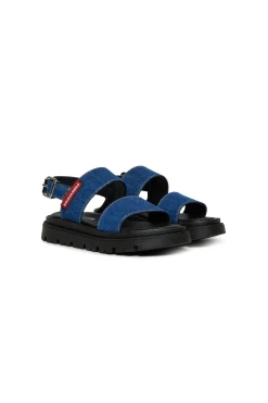 DSQUARED2 Sandali platform in denim | Sandali E Ciabatte | Ciabatte E Sandali