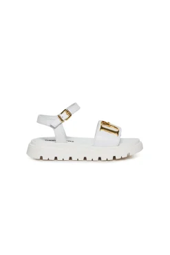 DSQUARED2 Sandali platform in pelle D2 Statement | Bambino Sandali E Ciabatte | Ciabatte E Sandali
