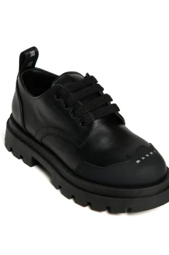 MARNI Scarpe stringate con logo sulla punta | Stivali E Anfibi | Anfibi E Stivali
