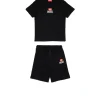 DIESEL Set t-shirt e bermuda in jersey con logo D | Bambino Tute | Tute