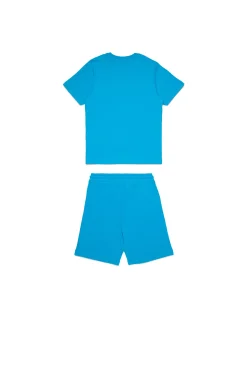 DIESEL Set t-shirt e bermuda in jersey con logo D | Bambino Tute | Tute