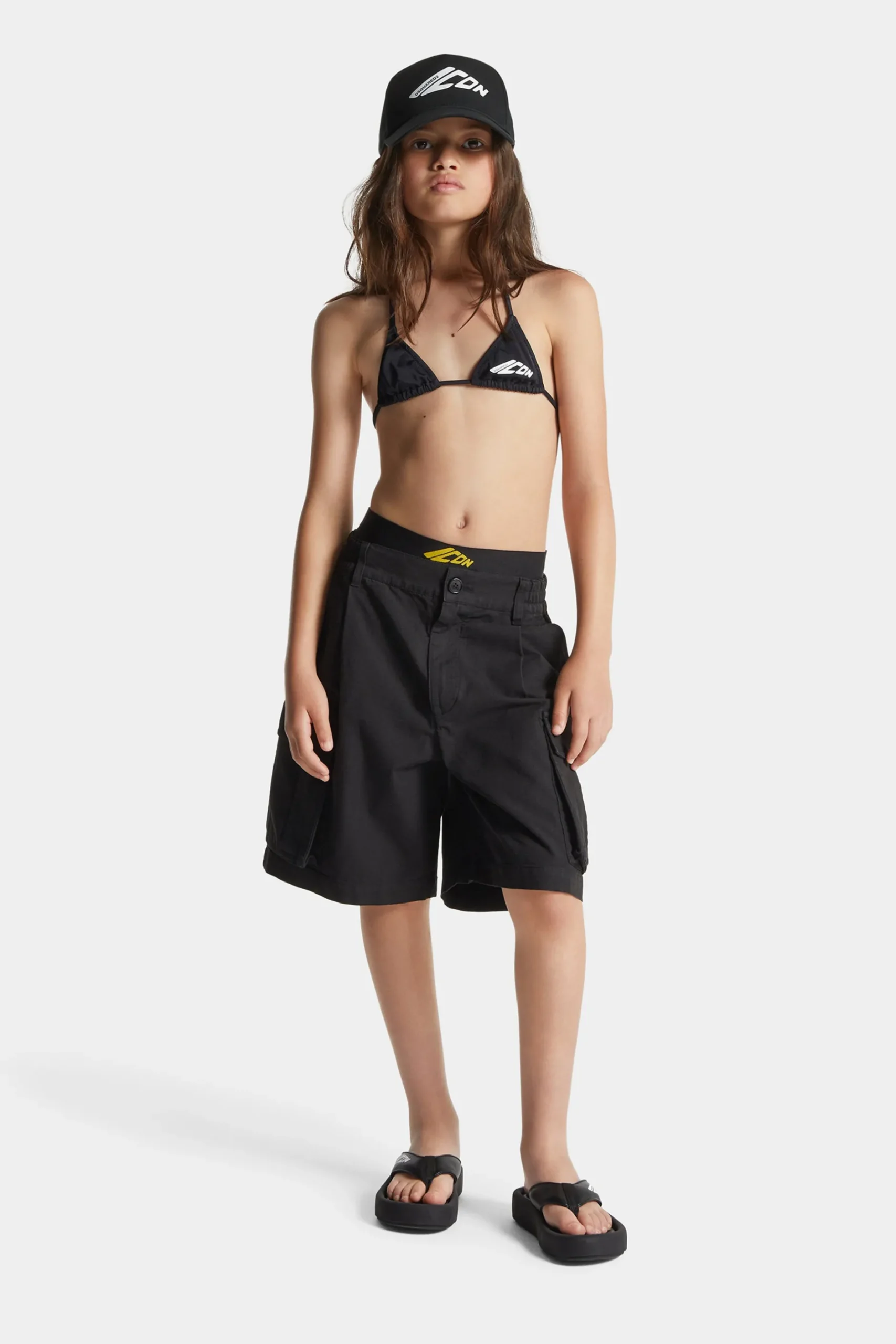 DSQUARED2 Shorts cargo in cotone ripstop | Bambino Shorts