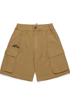 DSQUARED2 Shorts cargo in cotone ripstop | Bambino Shorts