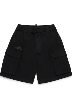 DSQUARED2 Shorts cargo in cotone ripstop | Bambino Shorts