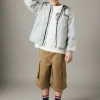 MYAR Shorts cargo in tessuto deadstock con logo | Bambino Shorts | Shorts