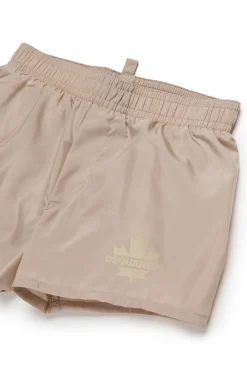DSQUARED2 Shorts con Maple Leaf | Bambino Moda Mare | Swimwear