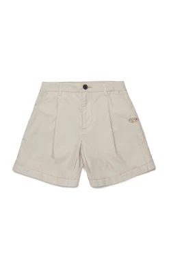 DIESEL Shorts con pinces e logo Oval D | Shorts