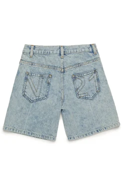 N°21 Shorts in denim effetto marmorizzato | Bambino Shorts | Shorts