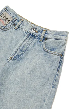 N°21 Shorts in denim effetto marmorizzato | Bambino Shorts | Shorts