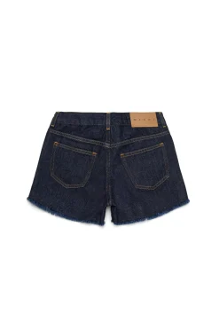 MARNI Shorts in denim scuro con rhinestones | Shorts