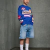 DSQUARED2 Shorts in denim sfumato con tape | Bambino Shorts | Shorts