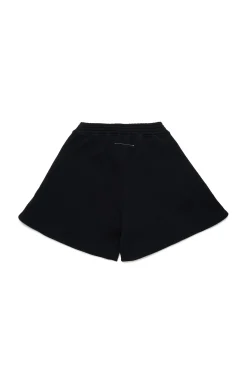 MM6 MAISON MARGIELA Shorts in felpa con grafica Happy Star | Bambino Shorts | Activewear