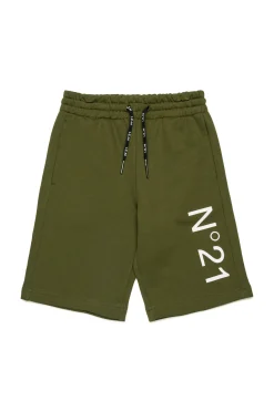 N°21 Shorts in felpa con logo | Bambino Activewear | Activewear