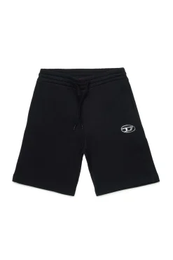 DIESEL Shorts in felpa con logo Oval D | Bambino Activewear | Activewear
