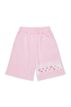 MARNI Shorts in felpa con logo Promenade | Bambino Shorts | Shorts