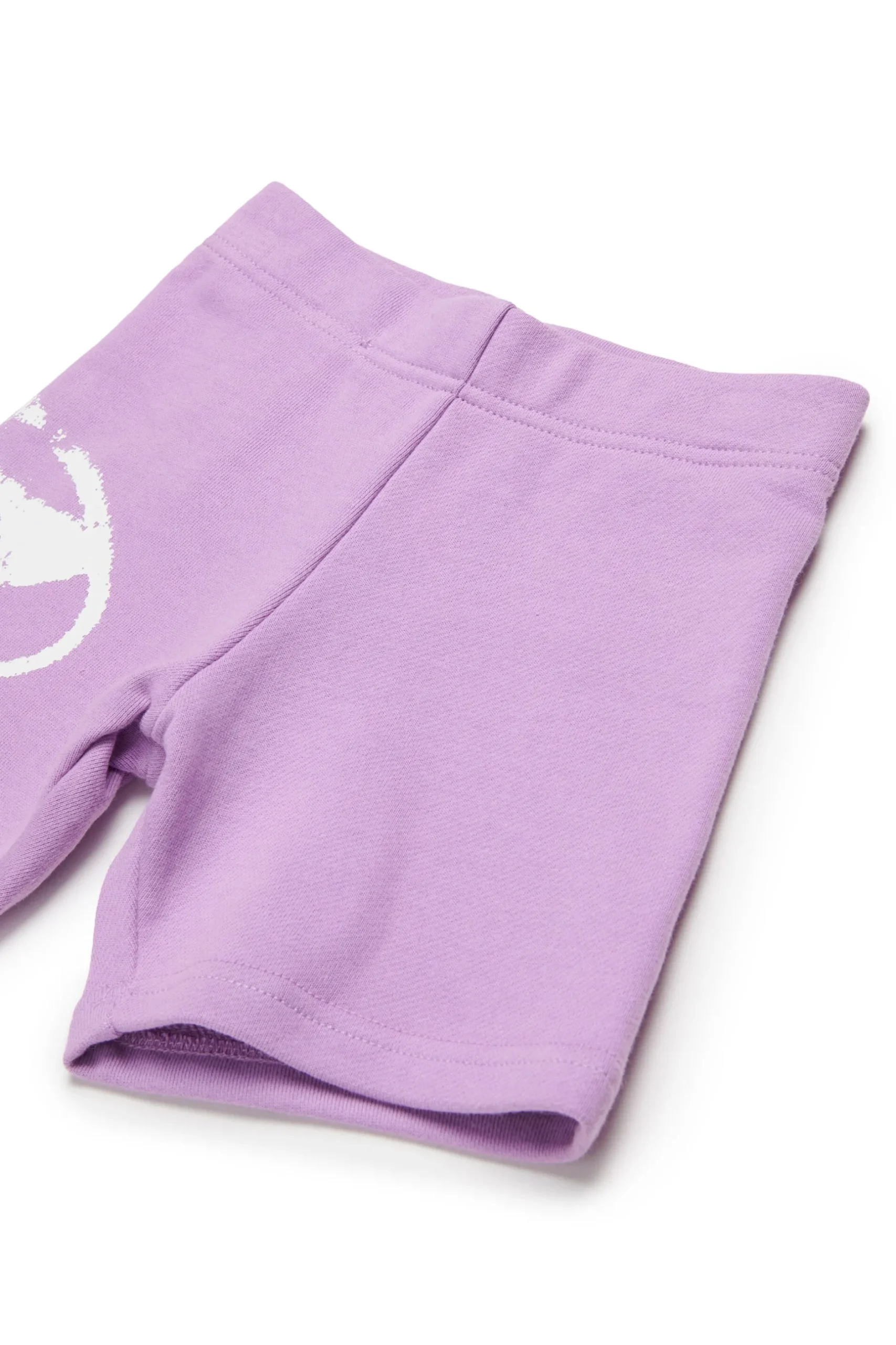 DIESEL Shorts in felpa con logo Oval D effetto used | Bambino Oval D By Diesel | Oval D By Diesel