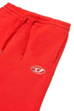 DIESEL Shorts in felpa con logo Oval D | Bambino Activewear | Activewear