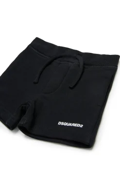 DSQUARED2 Shorts in felpa con logo | Bambino Activewear | Activewear