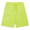 DIESEL Shorts in felpa con maxi logo Oval D | Bambino Oval D By Diesel | Oval D By Diesel