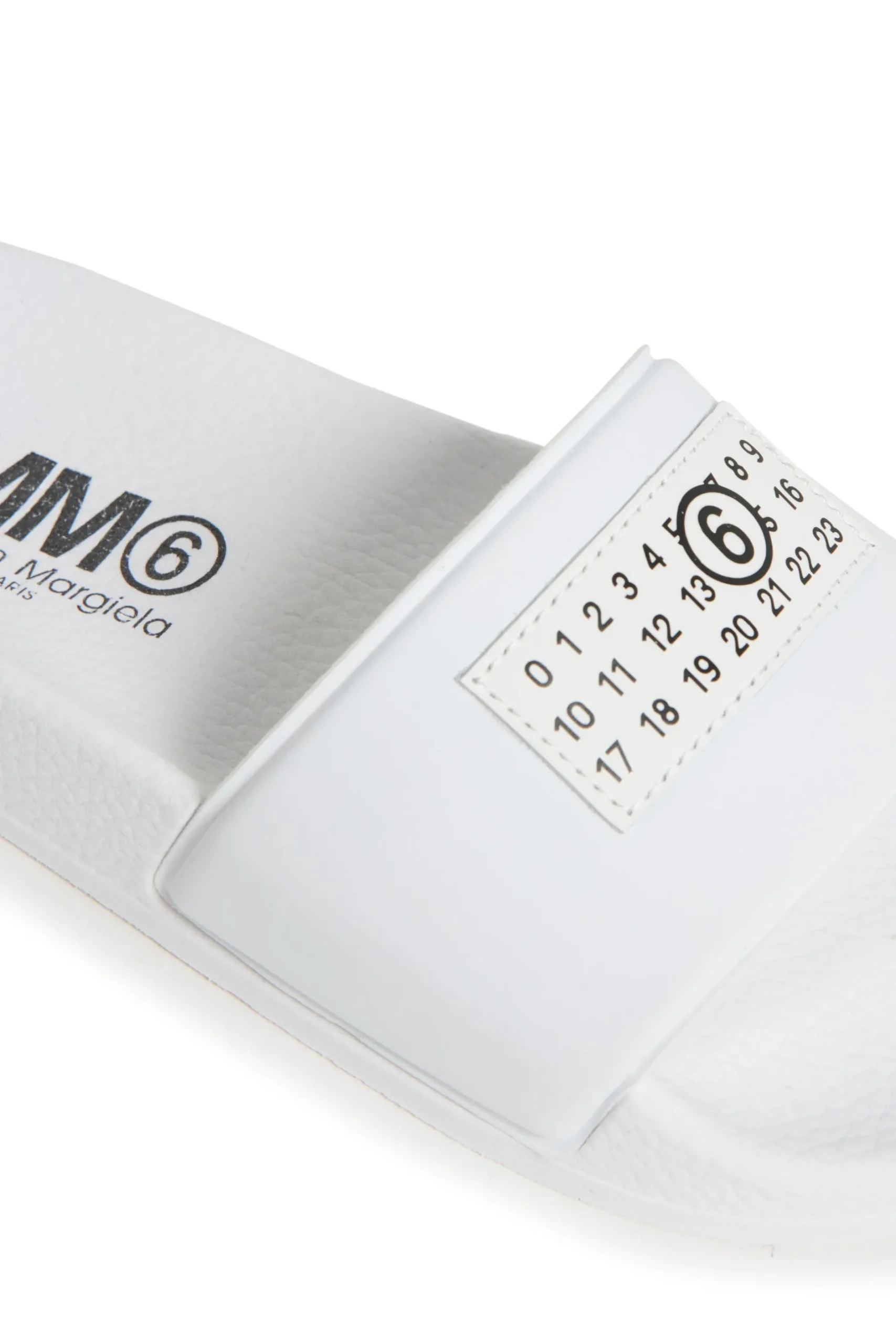 MM6 MAISON MARGIELA Slide slippers with Numeric logo | Bambino Sandali E Ciabatte | Ciabatte E Sandali