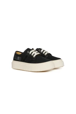 MM6 MAISON MARGIELA Sneakers basse in tela con Numeric logo | Sneakers | Sneakers