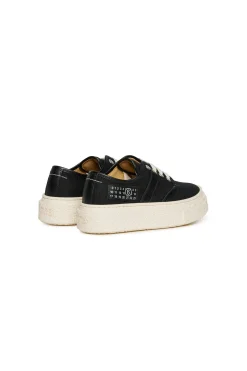 MM6 MAISON MARGIELA Sneakers basse in tela con Numeric logo | Sneakers | Sneakers