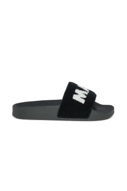MARNI Sponge slide slippers with maxi logo | Bambino Sandali E Ciabatte | Ciabatte E Sandali