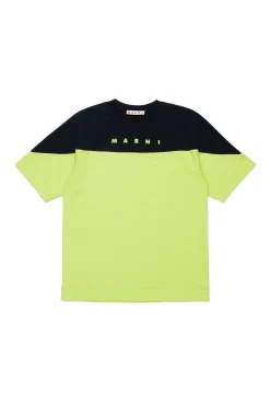 MARNI T-shirt colorblock con logo | Bambino T-Shirts | T-Shirts