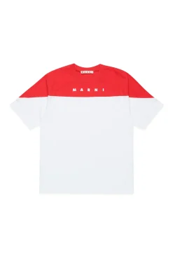 MARNI T-shirt colorblock con logo | Bambino T-Shirts | T-Shirts
