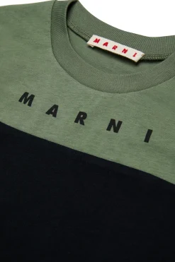 MARNI T-shirt colorblock con logo | Bambino T-Shirts | T-Shirts