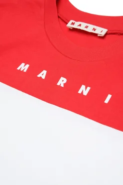 MARNI T-shirt colorblock con logo | Bambino T-Shirts | T-Shirts
