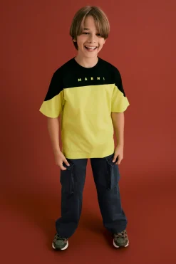 MARNI T-shirt colorblock con logo | Bambino T-Shirts | T-Shirts