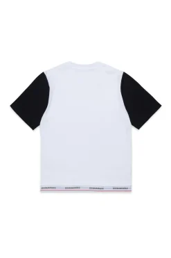 DSQUARED2 T-shirt con elastico logato | Bambino Swimwear | Swimwear