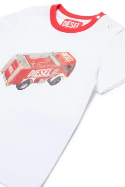 DIESEL T-shirt con grafica Fire Truck | Bambino Moda Mare | Swimwear
