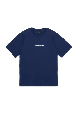 DSQUARED2 T-shirt con logo effetto gommato | Bambino T-Shirts | Activewear