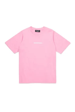 DSQUARED2 T-shirt con logo effetto gommato | Bambino T-Shirts | Activewear