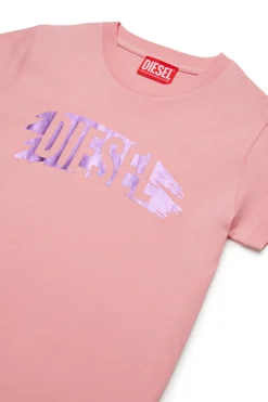 DIESEL T-shirt con logo effetto pennellato | T-Shirts