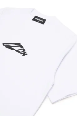 DSQUARED2 T-shirt con logo ICON new generation | Bambino T-Shirts | T-Shirts