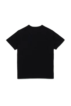 DIESEL T-shirt con logo oval D ricamato | T-Shirts