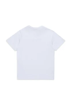DSQUARED2 T-shirt con Maple Leaf outline | Bambino T-Shirts | Logomania