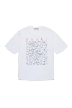 MARNI T-shirt con stampa Joy Logo | Bambino T-Shirts | T-Shirts
