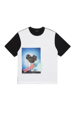 N°21 T-shirt con stampa Postcard | Bambino T-Shirts