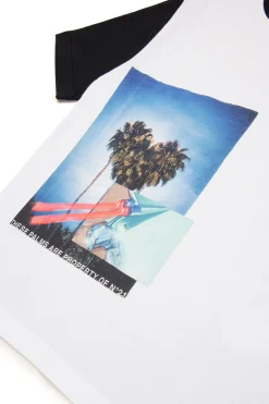 N°21 T-shirt con stampa Postcard | Bambino T-Shirts