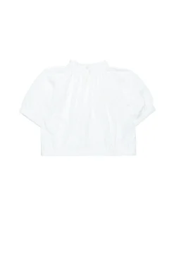 MARNI T-shirt cropped con dettagli plissé | T-Shirts