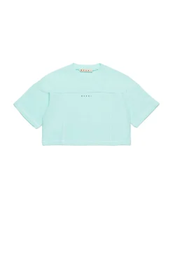MARNI T-shirt cropped con logo | Bambino Activewear | Activewear